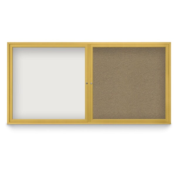 Corkboard, Cloud/Bronze, 72"x36"
